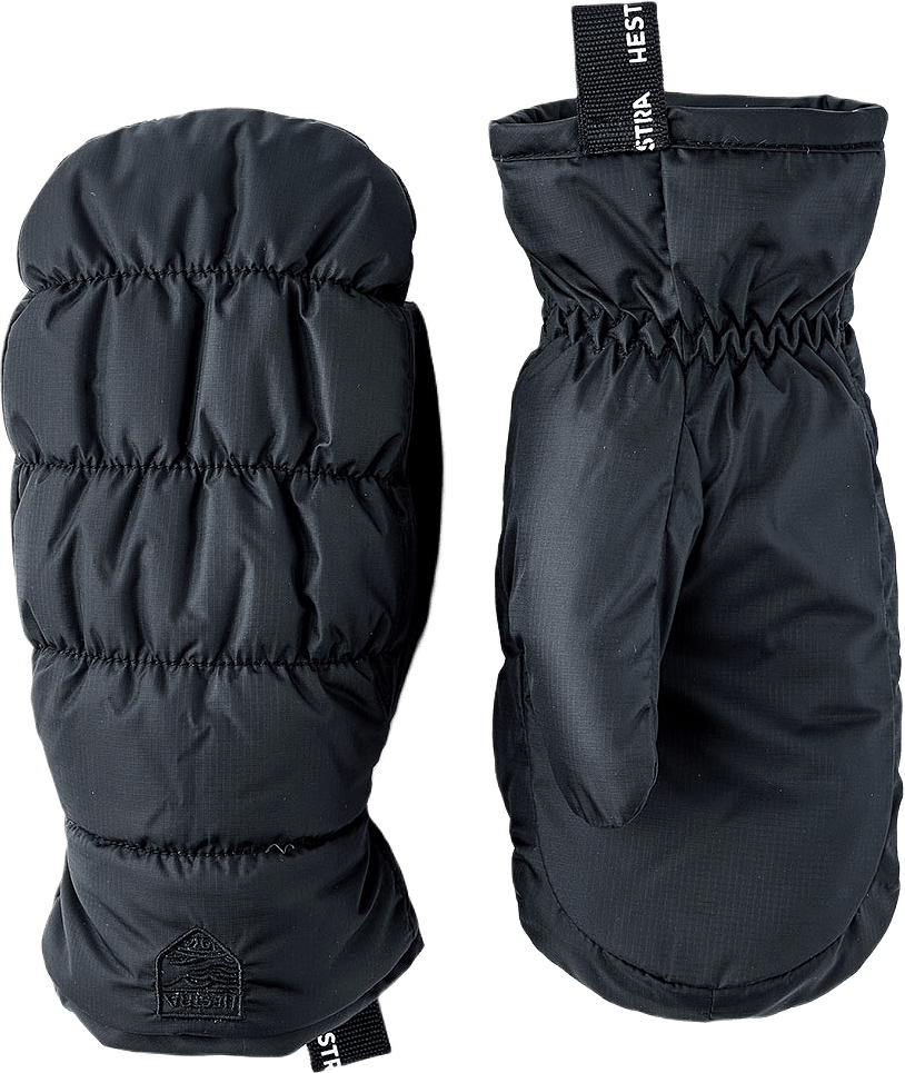 Puffer Jr Mitt, från Hestra, i färgen Black.