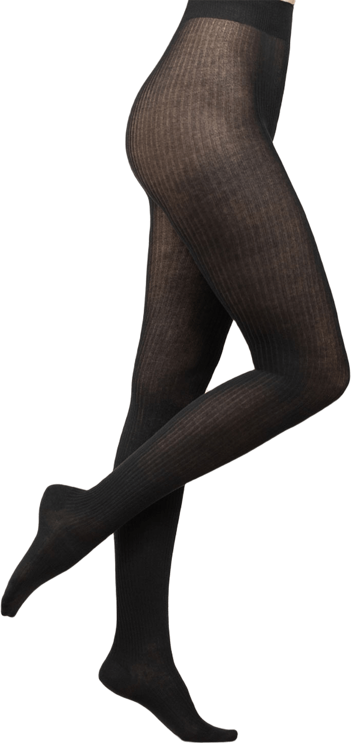 Strumpbyxa I Mikromodal/kashmir, från BleuForêt, i färgen Noir.