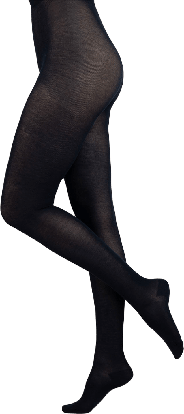 Bomullsstrumpbyxa, från BleuForêt, i färgen Marine.