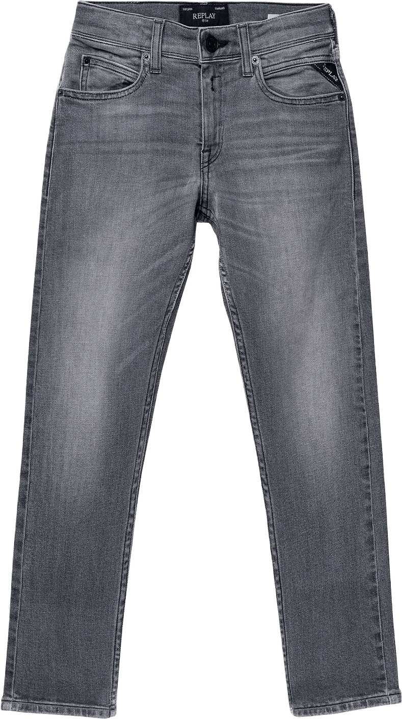 Wallys Slim Fit Jeans, från Replay, i färgen Medium Grey.