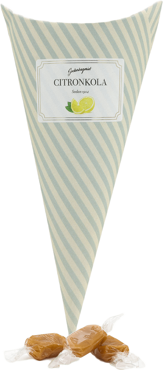 Kolor i strut, från Sockerbageriet, i färgen Citron.