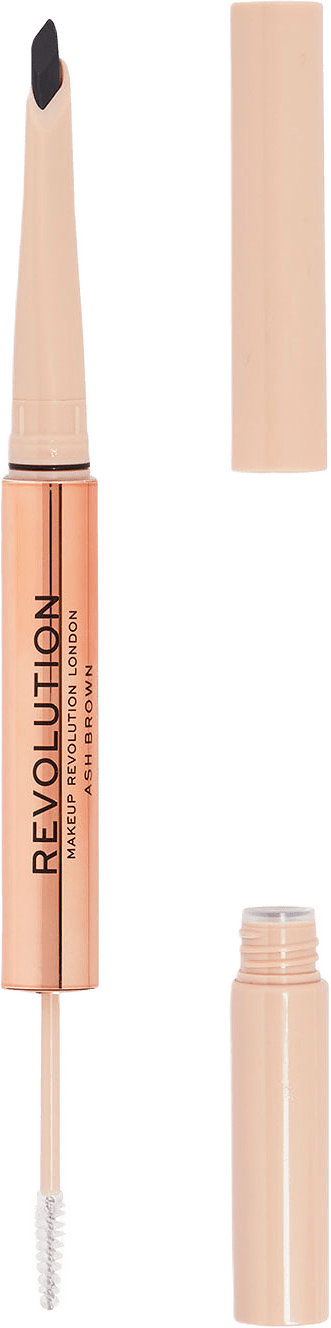 Fluffy Brow Filter Duo, från Revolution, i färgen Ash Brown.