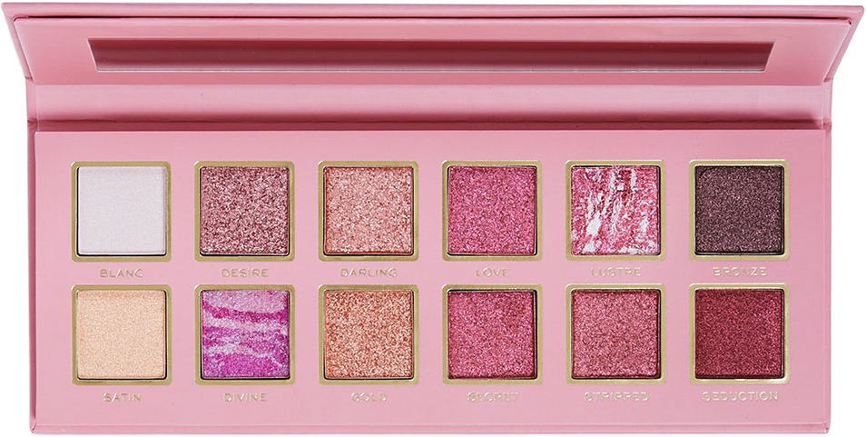 Pro Iconic Shadow Palette, från Revolution, i färgen Undress.