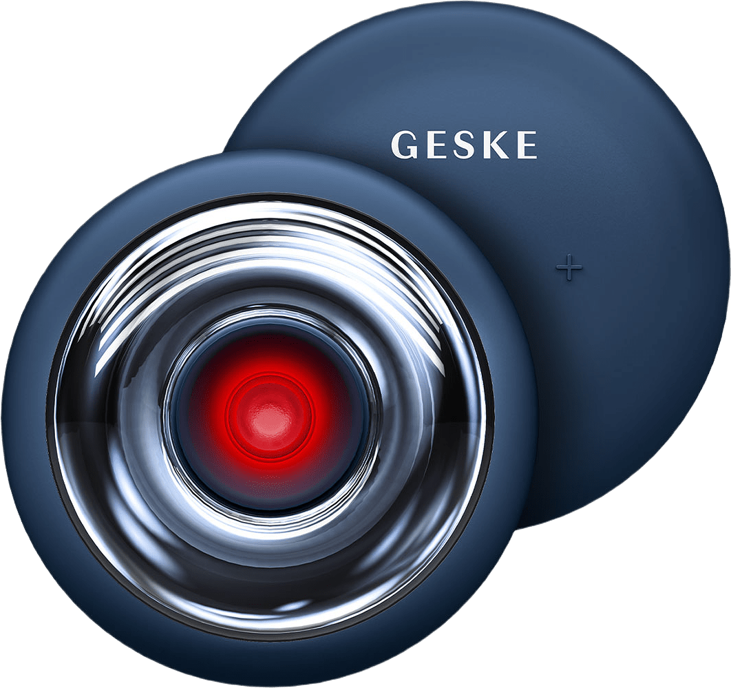 Sonic Cool & Warm Face and Body Massager | 9 in 1, från GESKE, i färgen Midnight.