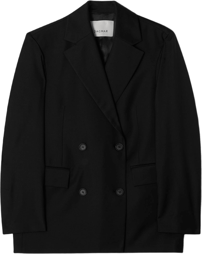 Classic Wool Blazer, från Dagmar, i färgen Black.