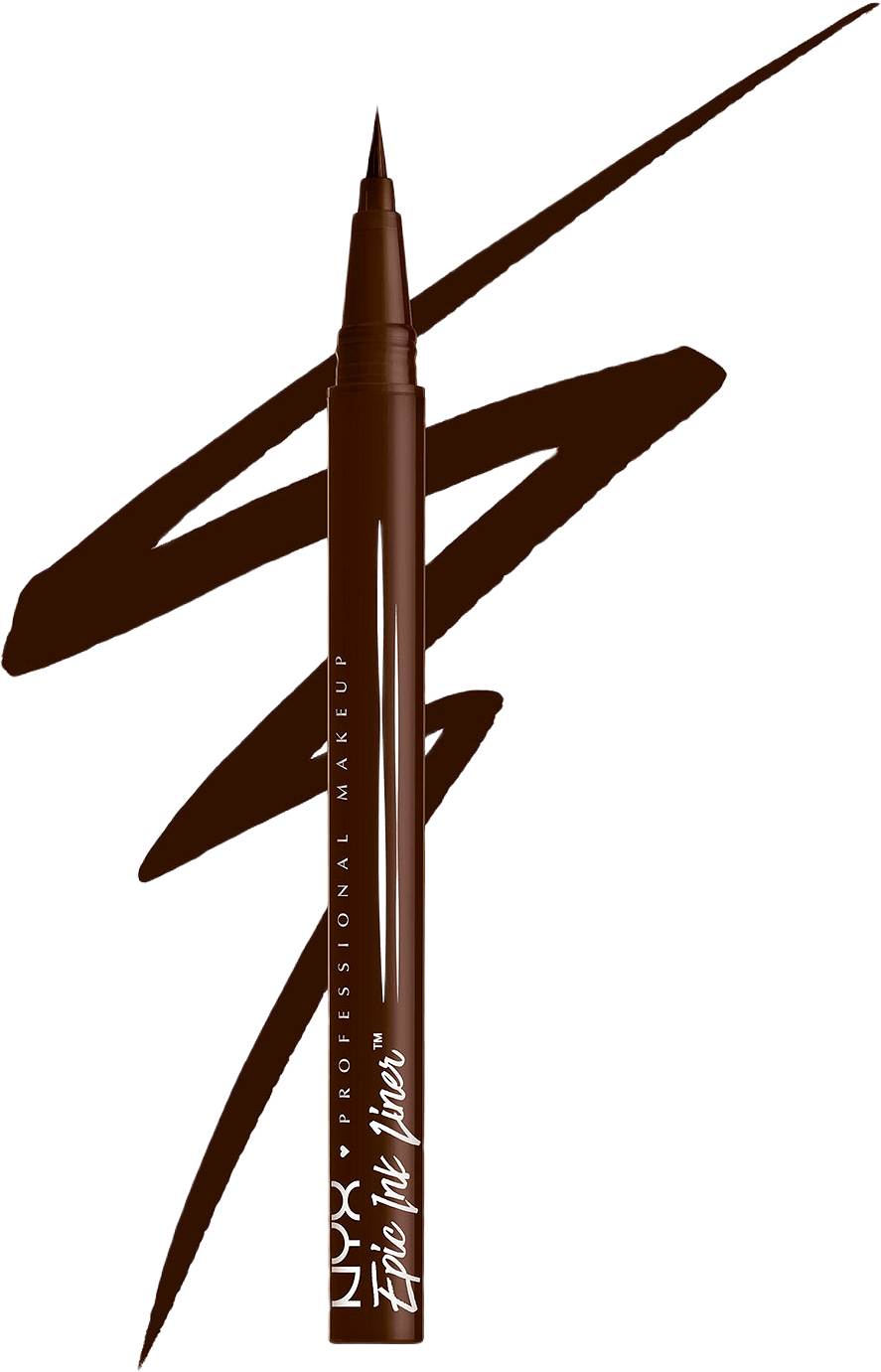 Epic Ink Liner Eyeliner, från NYX Professional Makeup, i färgen Milk Chocolate.