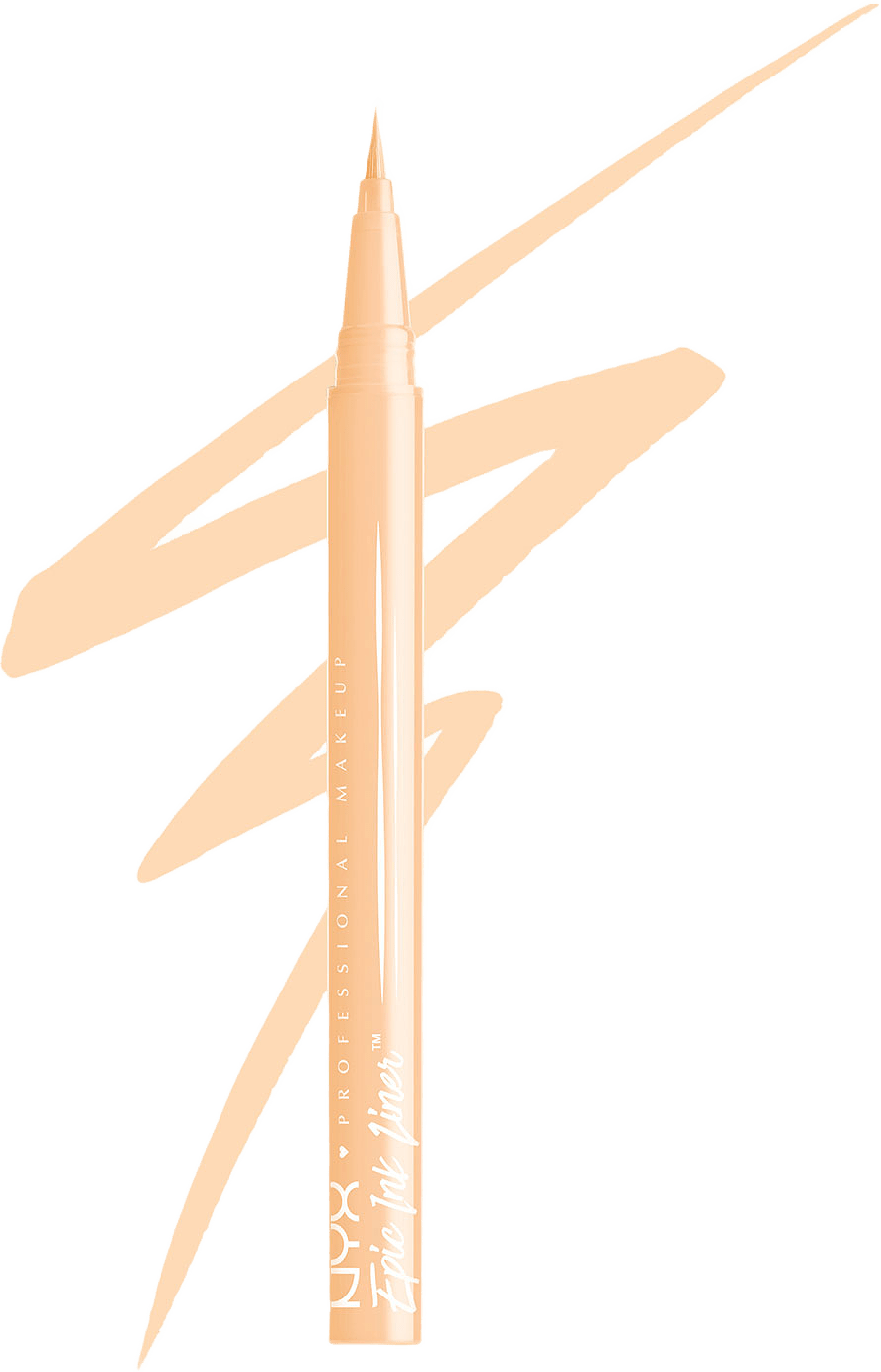 Epic Ink Liner Eyeliner, från NYX Professional Makeup, i färgen Marshmallow.