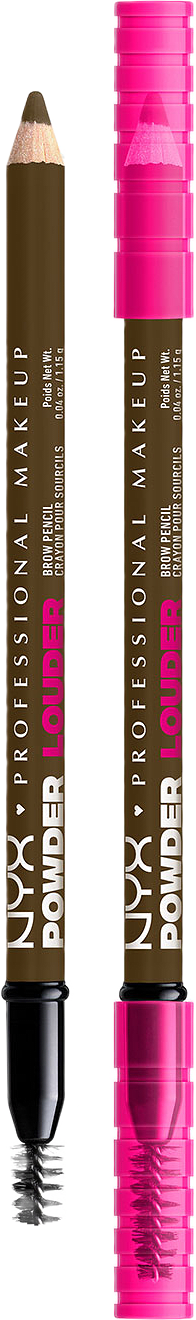 Powder Louder Eyebrow pencil, från NYX Professional Makeup, i färgen Taupe.