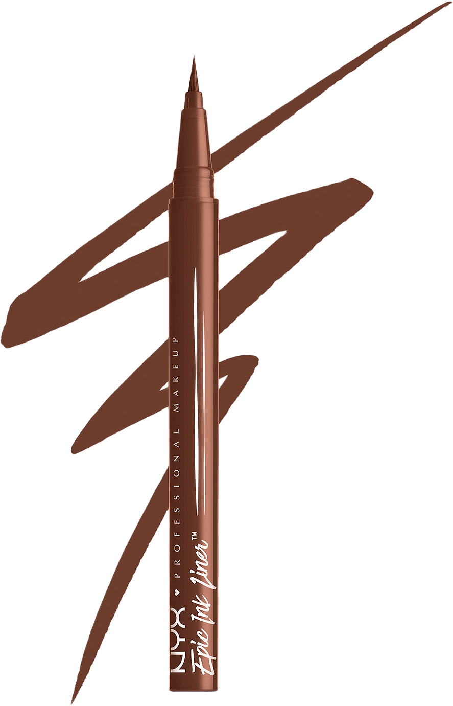 Epic Ink Liner Eyeliner, från NYX Professional Makeup, i färgen Graham Cracker.