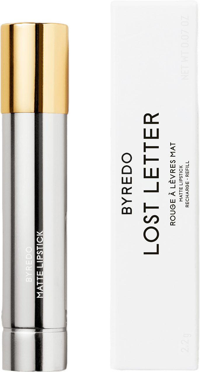 Matte Lipstick Refill, från BYREDO, i färgen Lost Letter.
