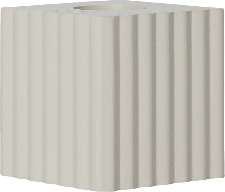 Lampfot Box E27, från Star trading, i färgen Beige.