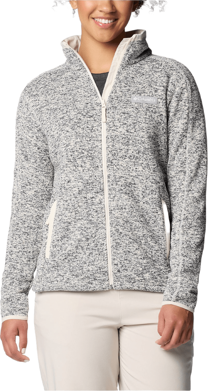 Sweater Weather™ Full Zip II, från Columbia, i färgen Chalk Heather.