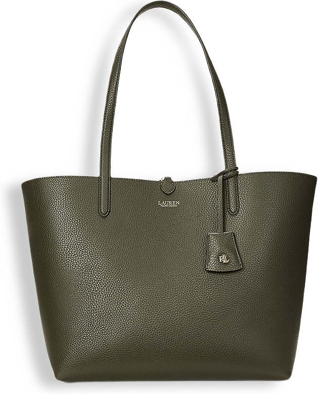 Faux-Leather Reversible Tote