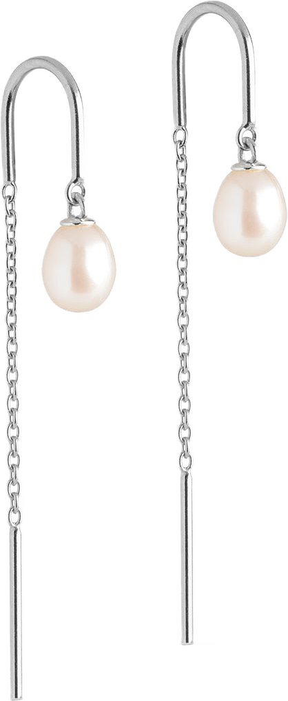 Örhängen, Eleanor Pearl, från ENAMEL Copenhagen, i färgen Pearls.