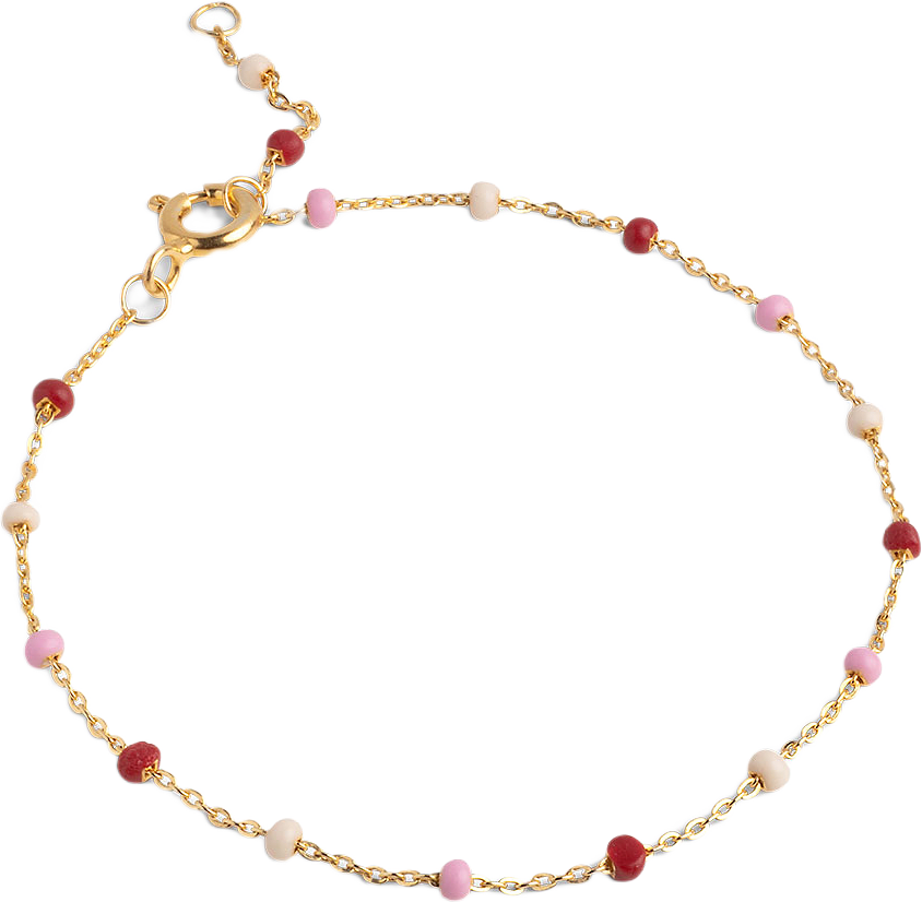 Bracelet, Lola, från ENAMEL Copenhagen, i färgen Rosie.