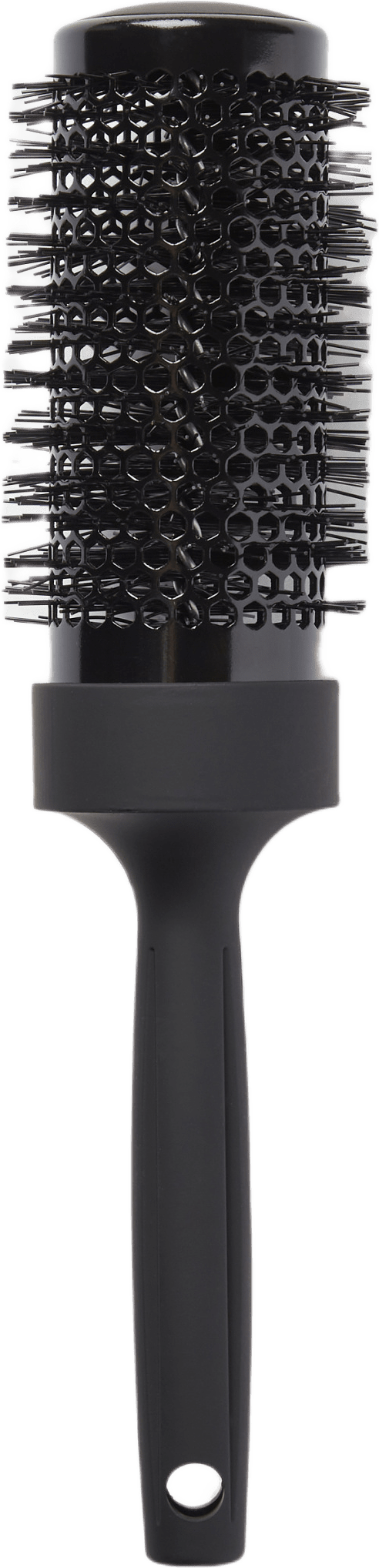 Rundborste Medium 37 mm, från Å BEAUTY, i färgen Black.