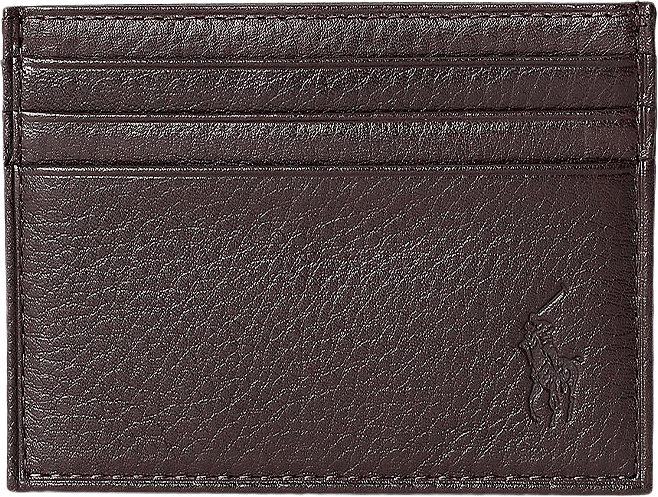 Pebbled Leather Card Case