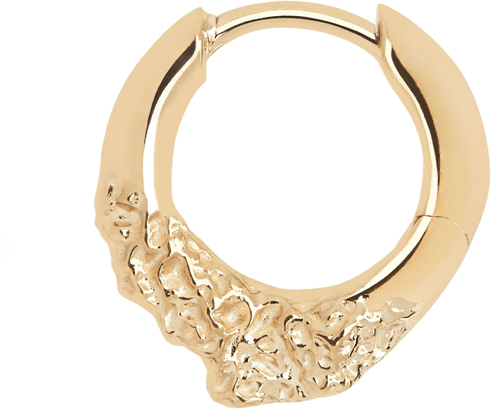 Miro 8 Huggie, från Maria Black, i färgen Gold.