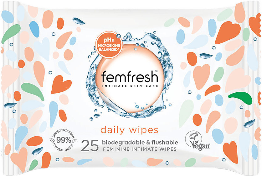 Daily Wipes, från Femfresh.