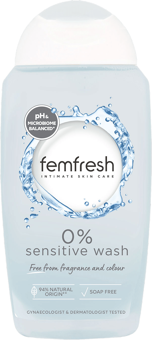 Femfresh 0% Sensitive Wash 250ml, från Femfresh.