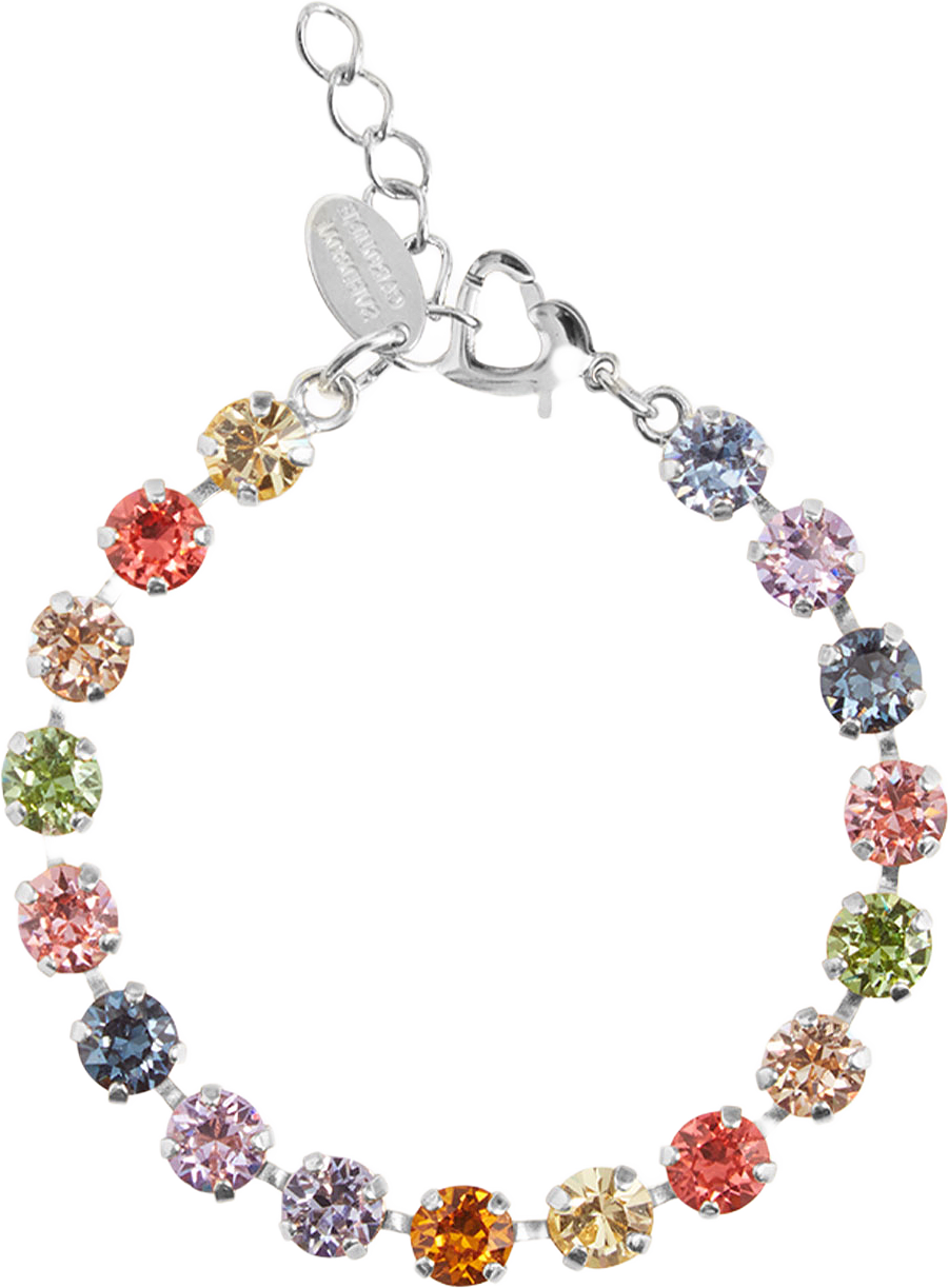 Childhood Bracelet Edition, från Caroline Svedbom, i färgen Rainbow Combo/Rhodium.