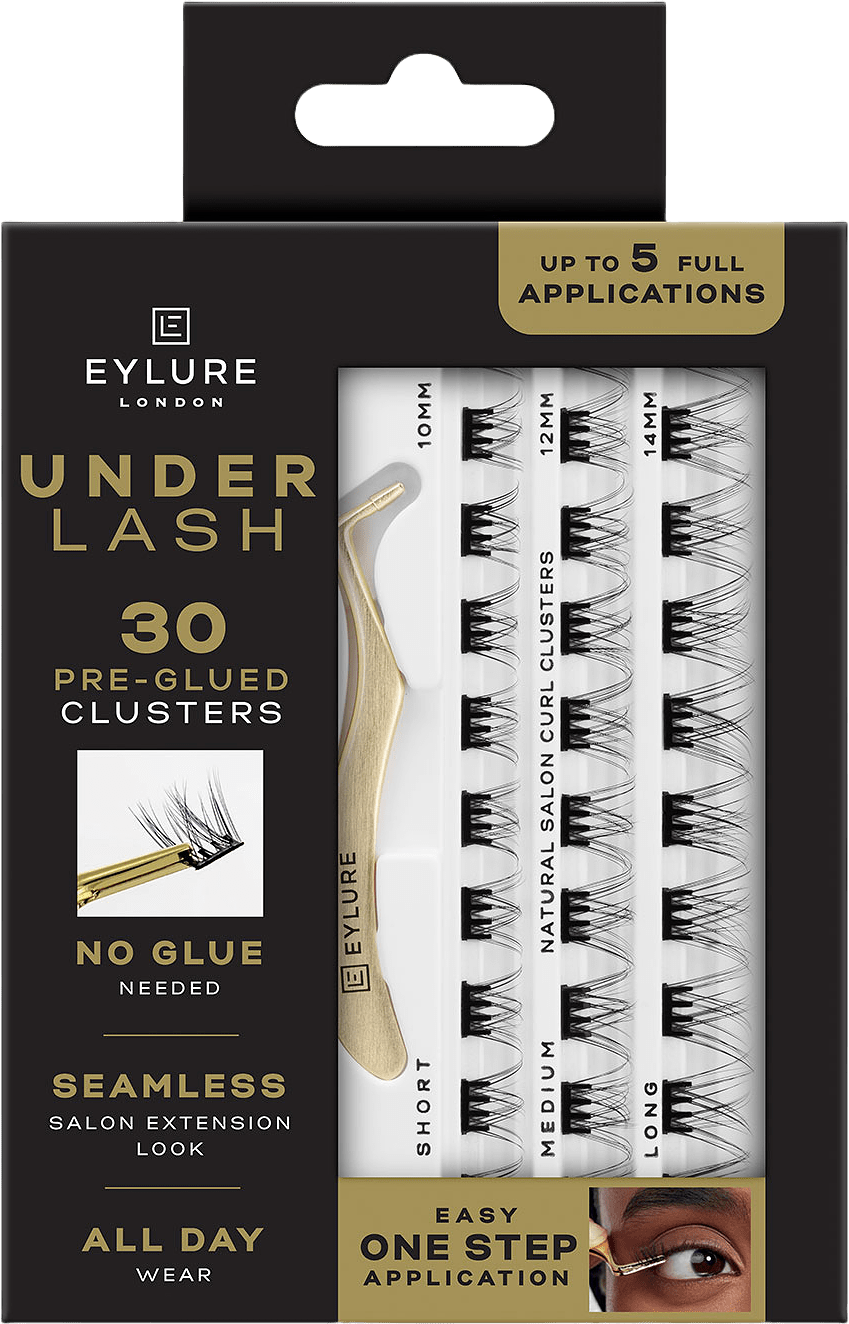 Underlash Pre-Glued Natural Clusters, från Eylure.