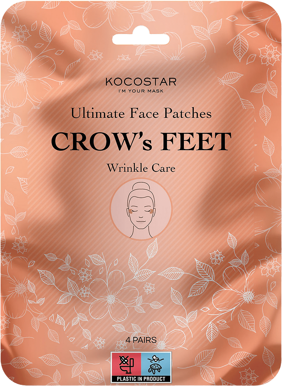 Ultimate Face Patches Crow's Feet 4 pairs, från Kocostar.