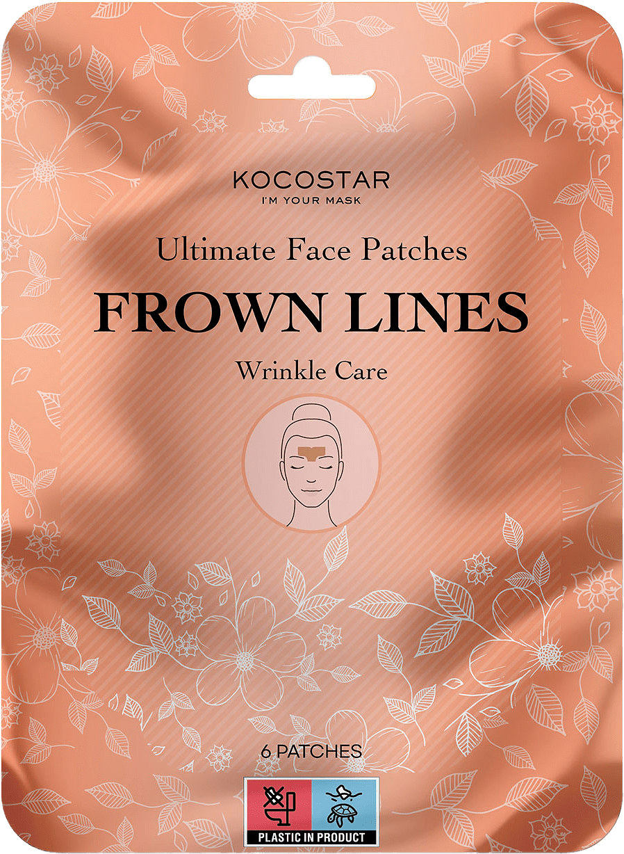 Ultimate Face Patches Frown Lines 6 pcs