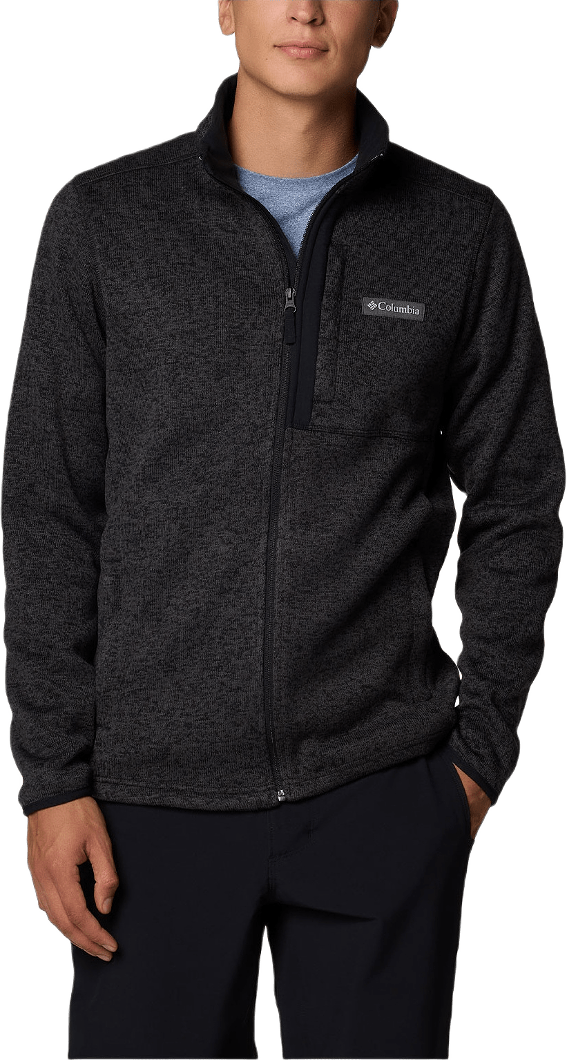Sweater Weather™ Full Zip, från Columbia, i färgen Black Heather.