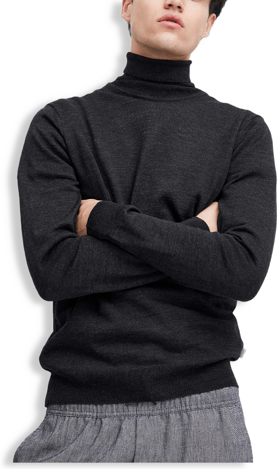 Cfkonrad Merino Roll Neck Knit Pullover