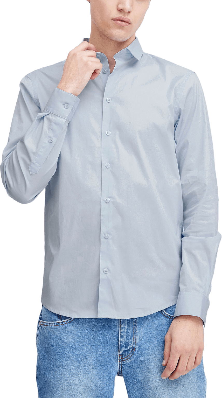 Cfpalle Slim Fit Shirt, från Casual Friday, i färgen Pale Blue.