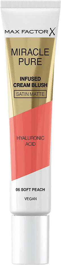 Miracle Pure Cream Blush, från Max Factor, i färgen Soft Peach.