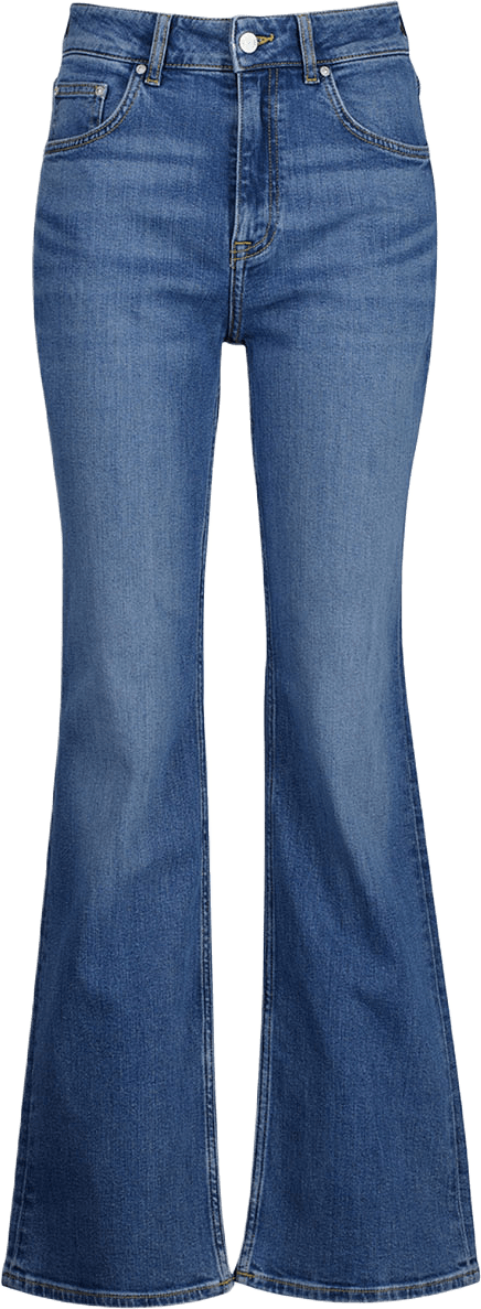 Slim Flare Jeans, från GANT, i färgen Dark Blue Vintage.