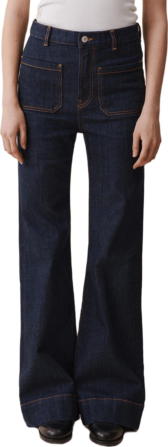 SW006 St Monica Jeans, från Jeanerica, i färgen Blue Rinse.