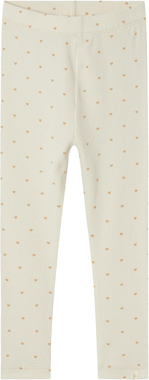 Gago Slim Leggings, från Lil'Atelier, i färgen Turtledove Heart.