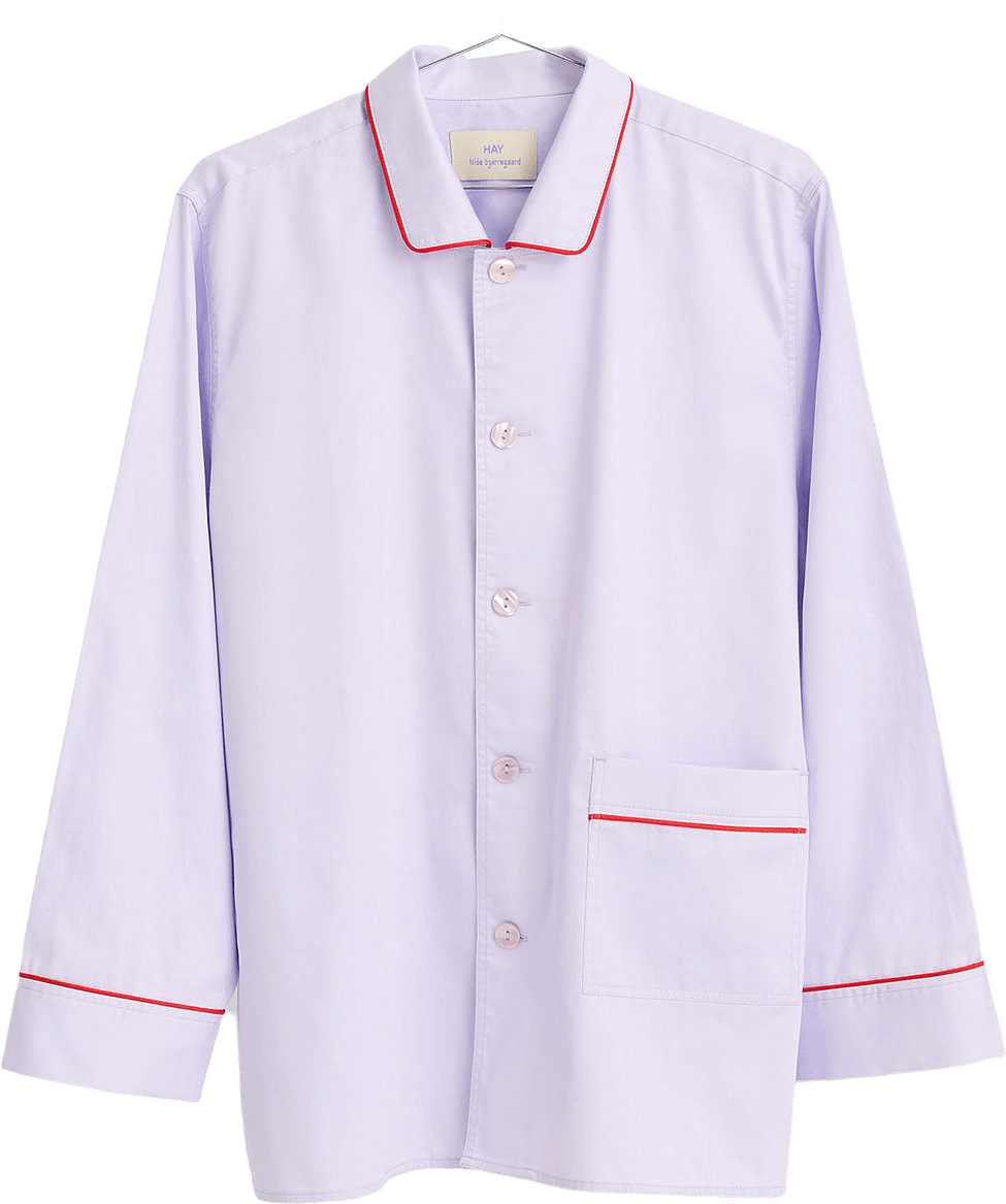 Outline Pyjama Shirt Long Sleeve M/L