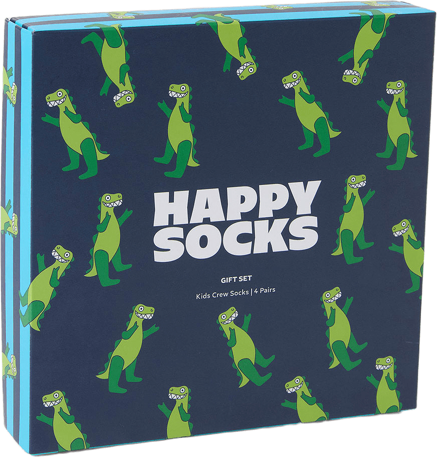 Happy Socks socks Kids 4-Pack Åhlens Gift Set, från Happy Socks, i färgen Navy.