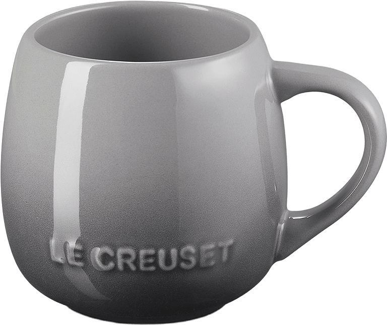 Le Creuset Coupe stengods mugg 320ml Flint, från Le Creuset, i färgen Flint.