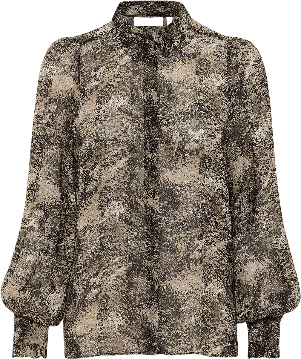 DavilaIW Shirt, från Inwear, i färgen Neutral Dancing Wall.