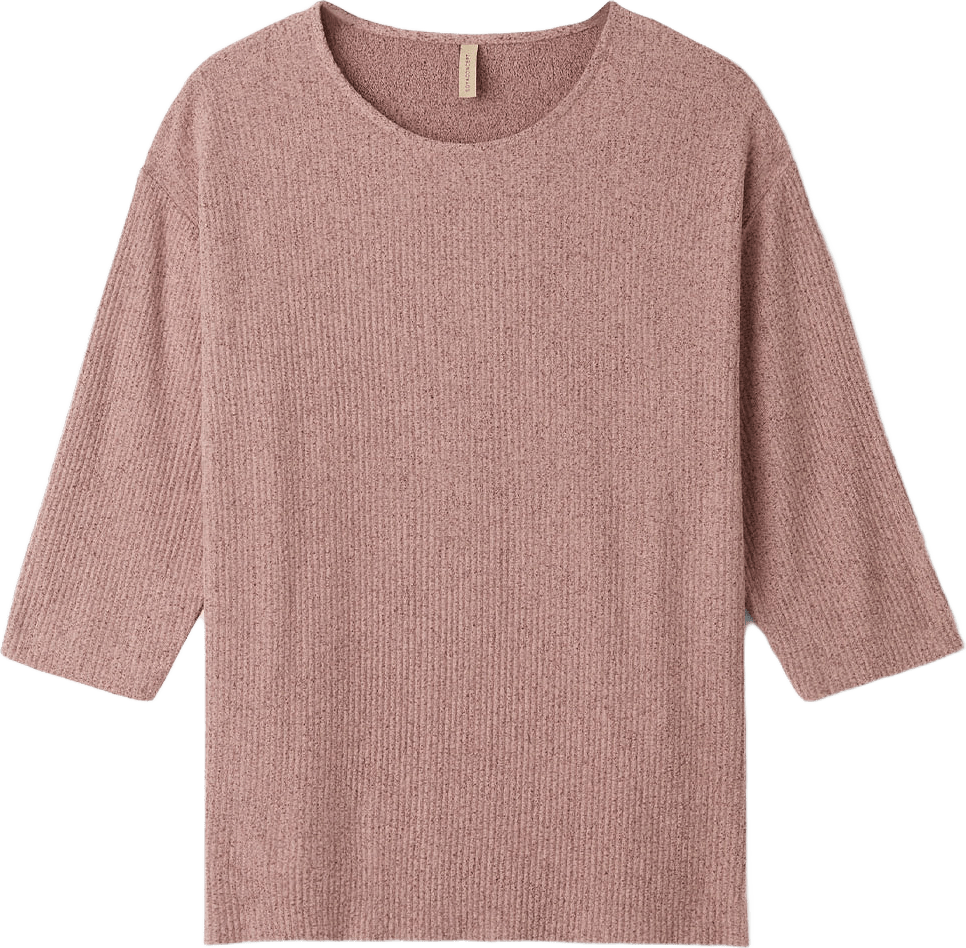 SC-Inas 1 Blouse, från Soyaconcept, i färgen Woodrose Melange.