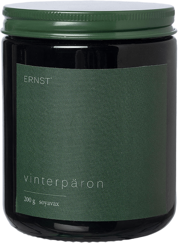 Doftljus Vinterpäron, från ERNST, i färgen Grön.