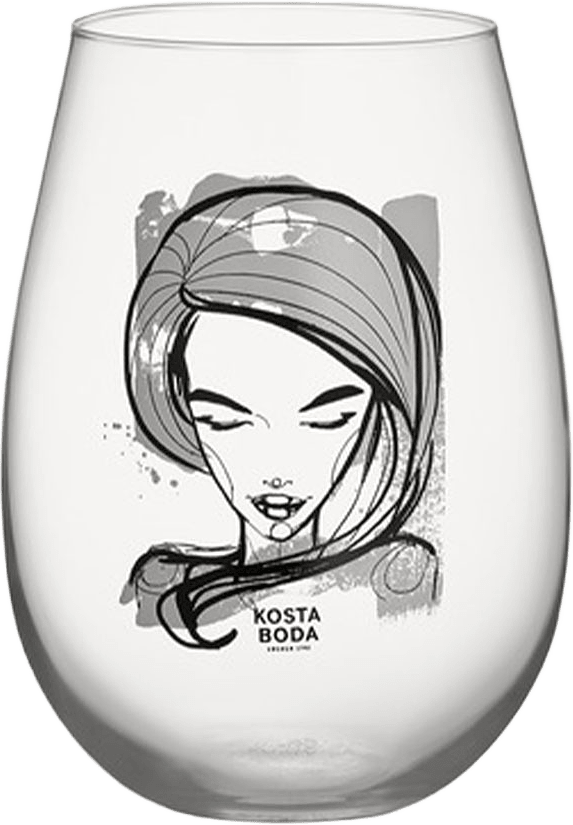 Tumbler 2-pack All About You, från Kosta Boda, i färgen White.