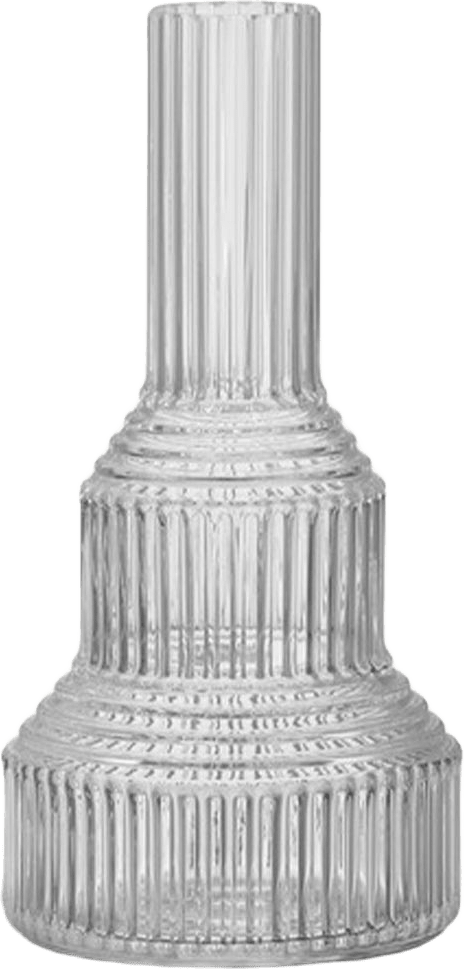 Vas Pavilion, från Kosta Boda, i färgen Clear.