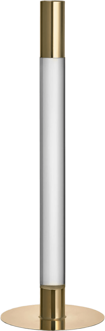 Ljusstake Lumiere, från Orrefors, i färgen Gold.