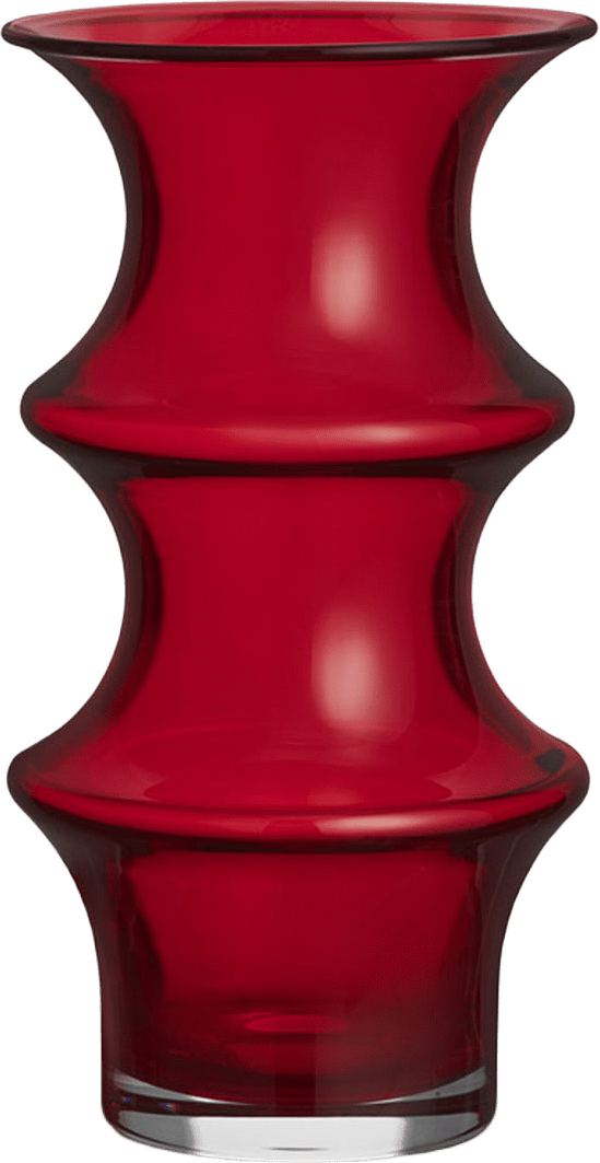 Vas Pagod, från Kosta Boda, i färgen Red.