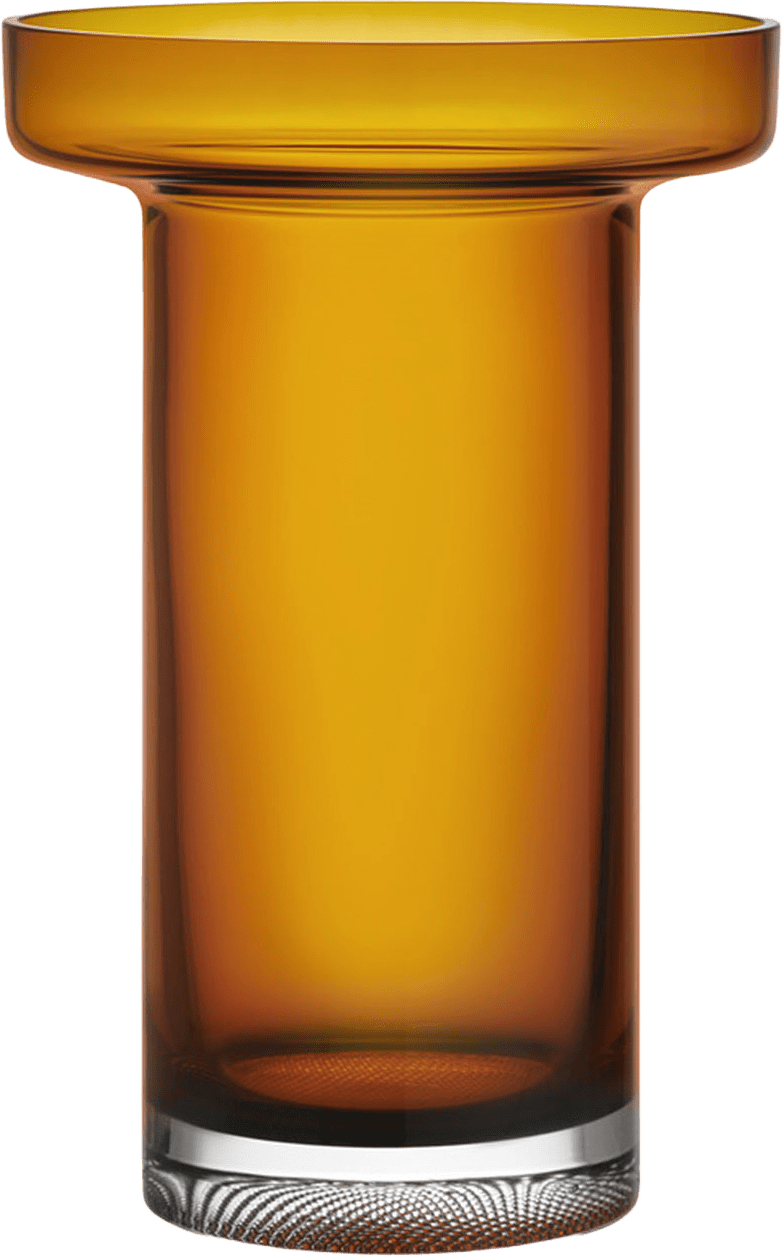 Vas Limelight, från Kosta Boda, i färgen Amber.
