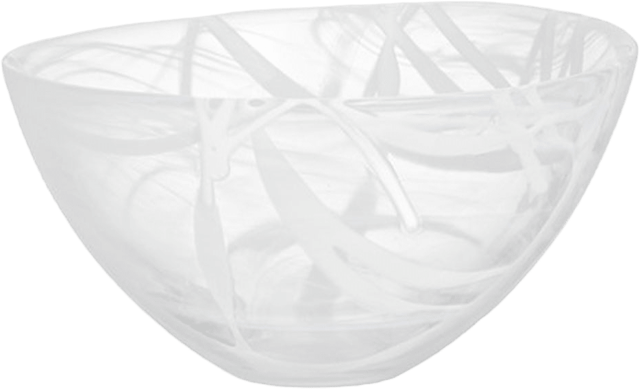 Skål Contrast, från Kosta Boda, i färgen White/White.