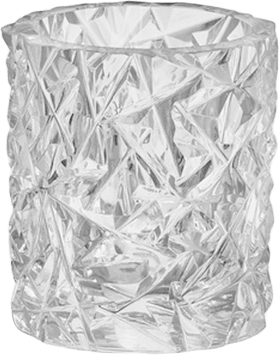 Ljuslykta Carat, från Orrefors, i färgen Clear.