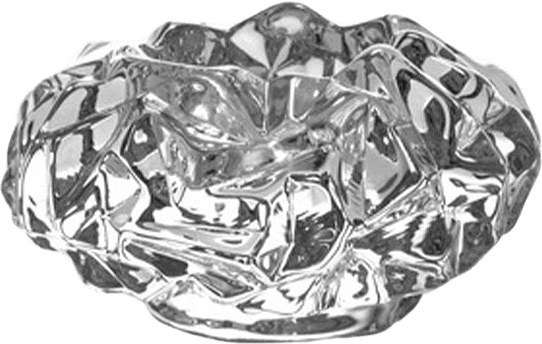 Ljuslykta Carat, från Orrefors, i färgen Clear.