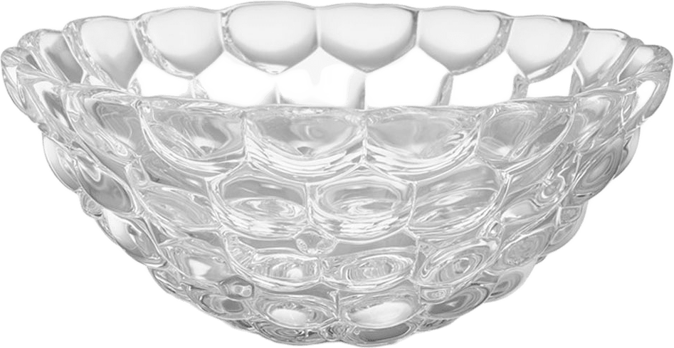 Skål Raspberry, från Orrefors, i färgen Clear.